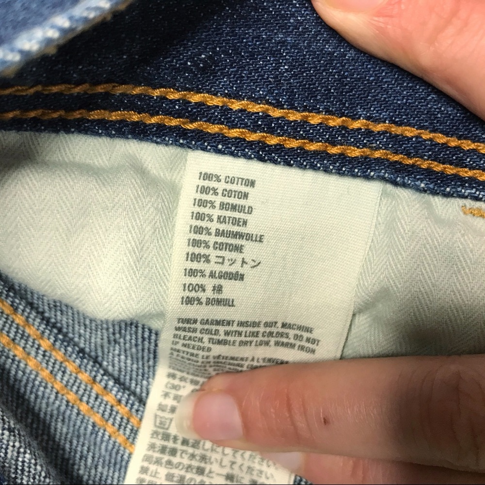 Abercrombie and Fitch Ripped Crop Jeans Size 2 / 26 - Picture 8 of 11